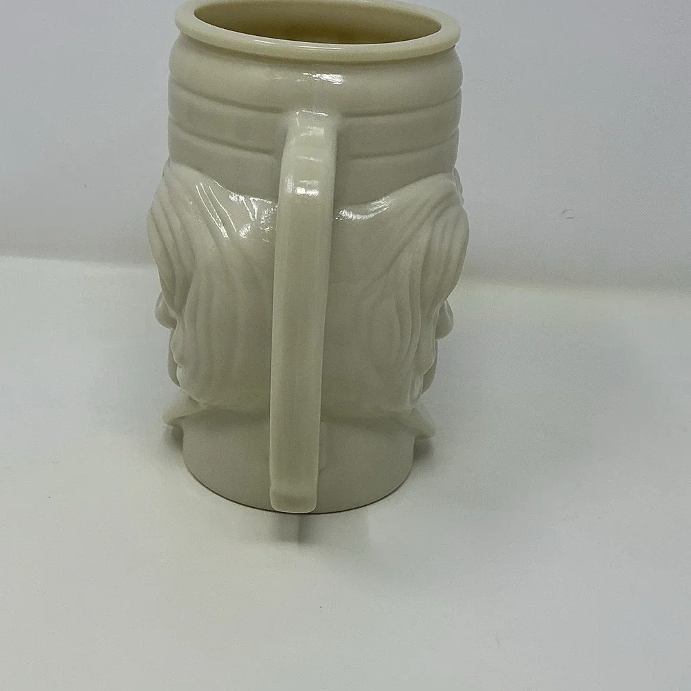 AVON Vintage Colonial Soldier Face Mustache Man Stein Military Guard Head 